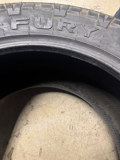 NOS FURY COUNTRY HUNTER M/T II BSW LT 40 15.5 24 128P 12PLY MUD TERRAIN TIRE FCHIIF40155024A