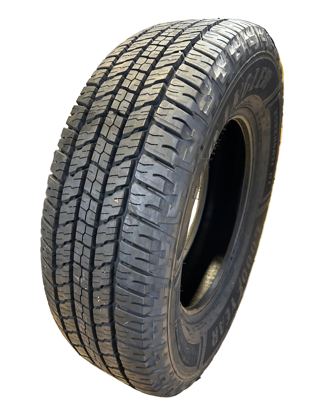 2 GOODYEAR WRANGLER WORKHORSE HT OWL P 245 70 17 110T HIGHWAY TIRE 116080652