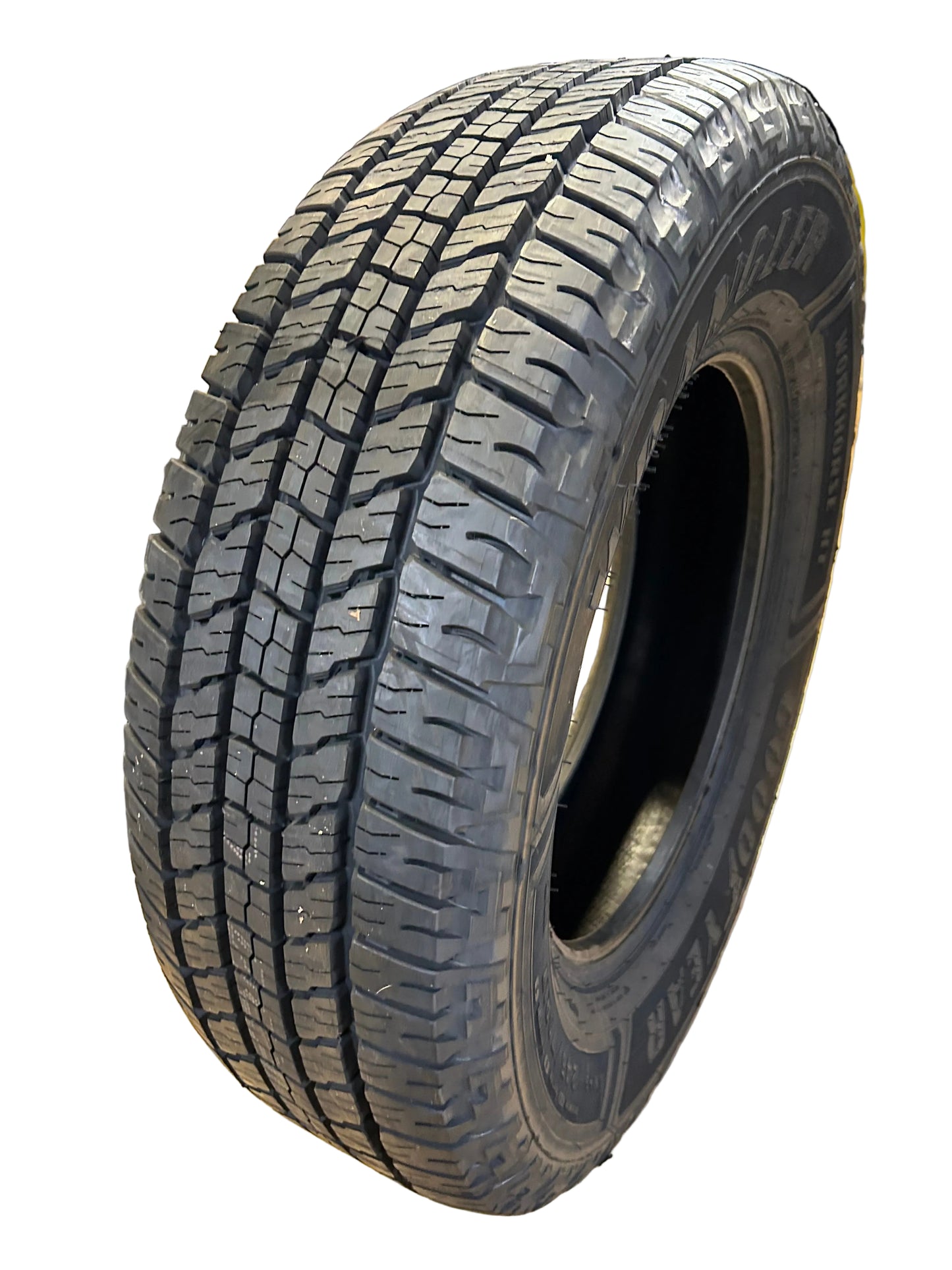 2 GOODYEAR WRANGLER WORKHORSE HT OWL P 245 70 17 110T HIGHWAY TIRE 116080652