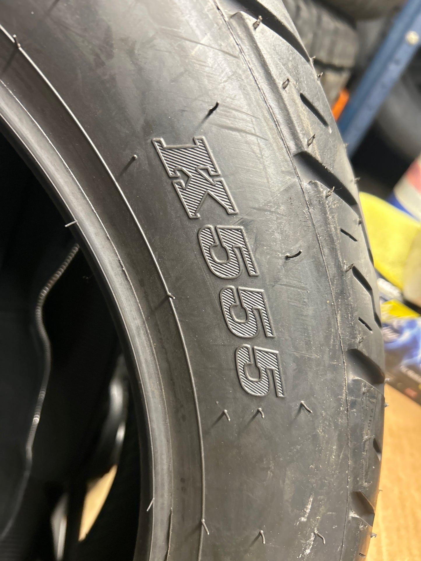 NOS DUNLOP K555 BSW 170 70 16 75H REAR MOTORCYCLE TIRE 45941667