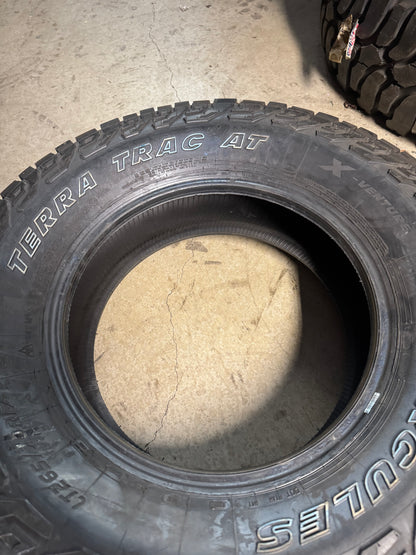 NOS HERCULES TERRA TRAC X-VENTURE OWL LT 265 70 17 121/118S 10PLY TIRE 02722
