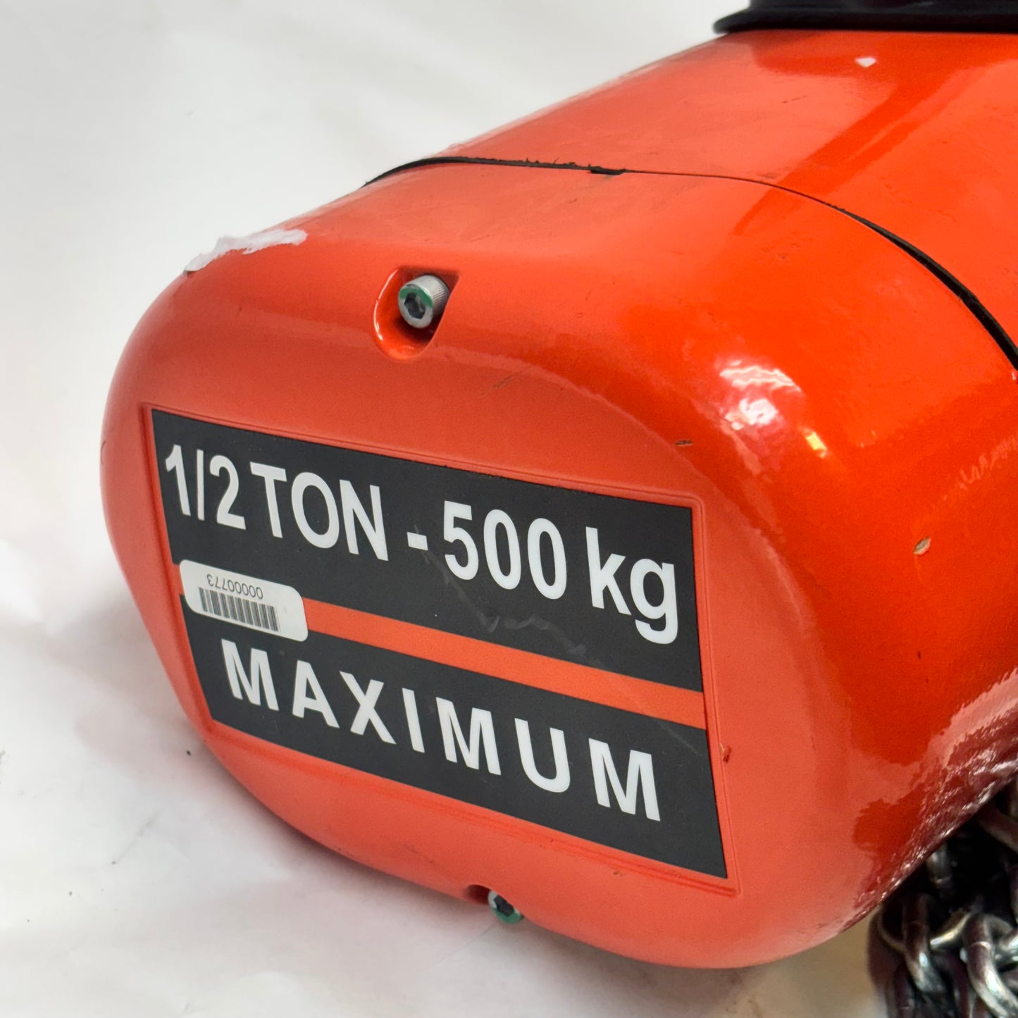 CM LODESTAR MODEL F 1/2-TON 16FPM 115V-1-60 10FT LIFT HEIGHT ELECTRIC CHAIN HOIST 2752NH-SH
