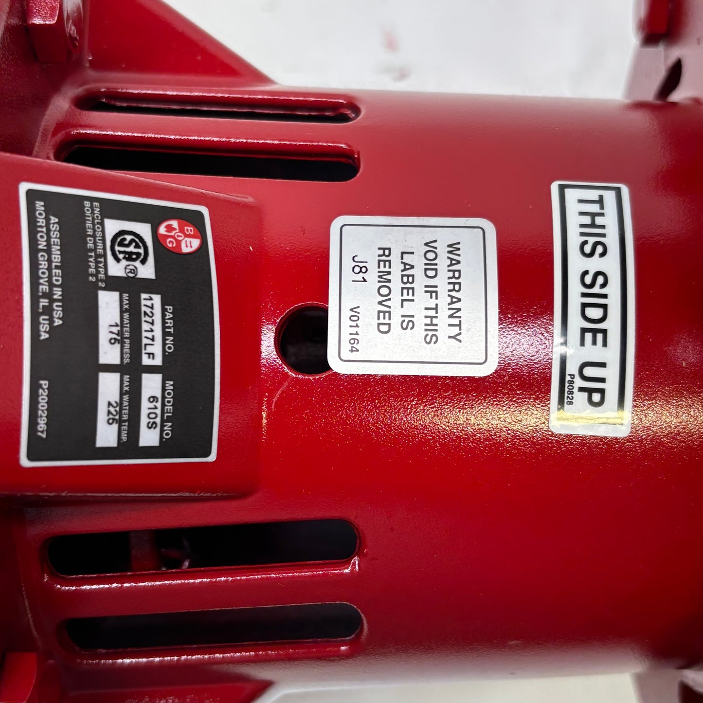 BELL AND GOSSETT SERIES 60 PUMP 610S 1/2HP 610S 2X5-1/4 MAINTANACE FREE PUMP 172717LF