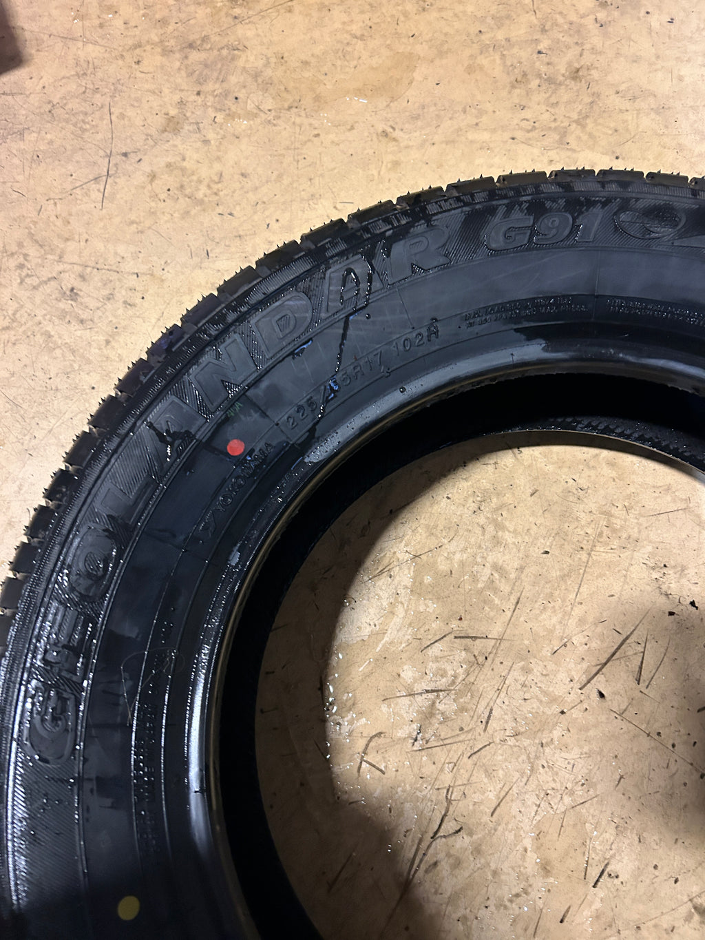 NOS YOKOHAMA GEOLANDAR G91AV BSW P 225 65 17 102H ALL SEASON TIRE 110193235