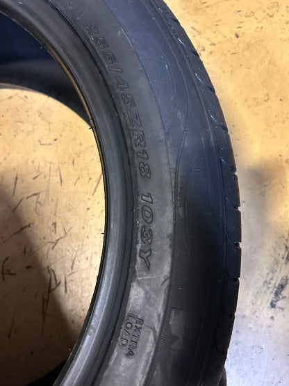 NEXEN NFERA SU1 BSW P 255 45 18 103Y XL UHP TIRE 12734NXK