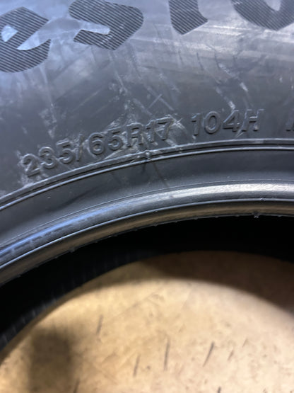 FIRESTONE WEATHERGRIP BSW P 235 65 17 104H ALL WEATHER TIRE 008101