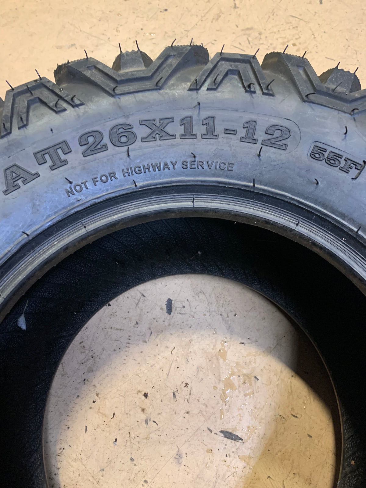 FORERUNNER KNIGHT BSW AT 26 11 12 55F 6PLY ATV/UTV TIRE 5E115C0001