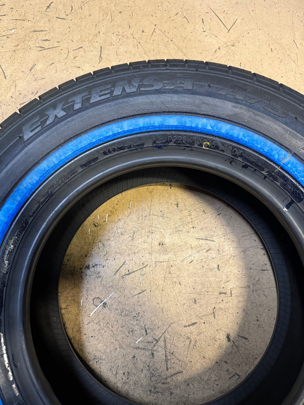 2 NOS TOYO EXTENSA A/S NWW P 225 70 15 100T ALL SEASON TIRE 147480