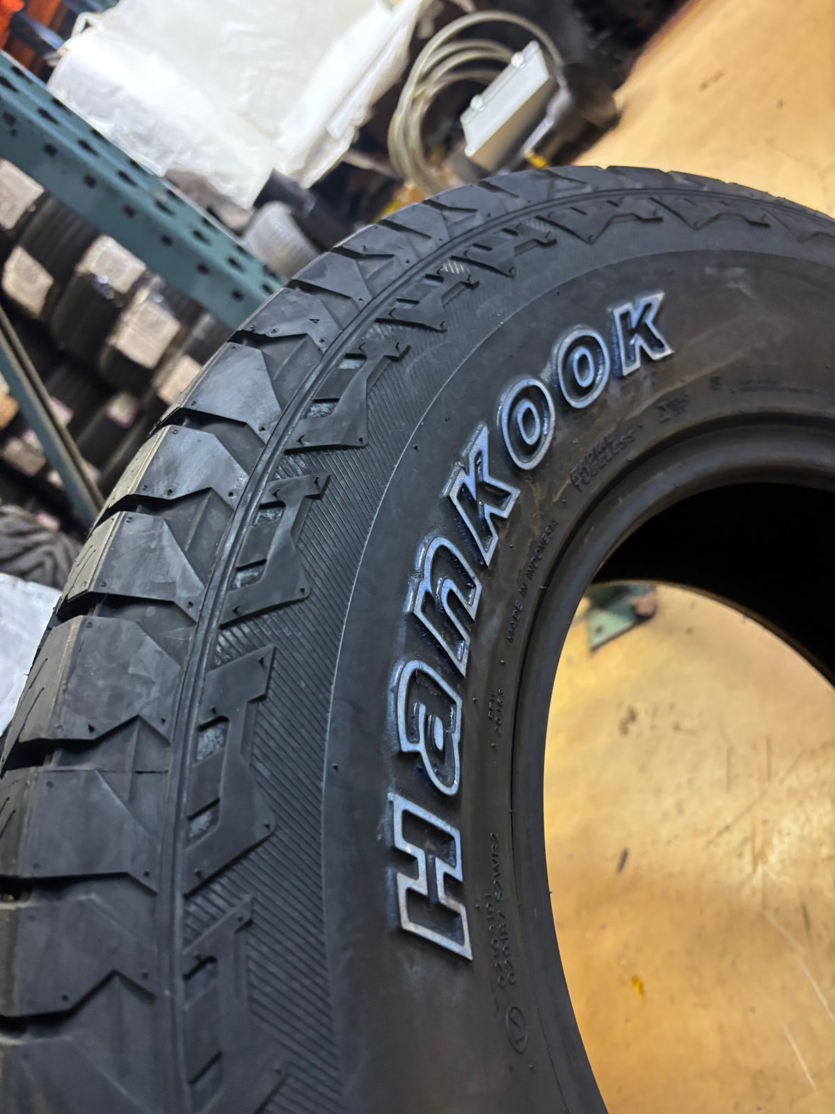 HANKOOK DYNAPRO AT2 OWL P 265 70 16 112T SL ALL TERRAIN TIRE 1023449