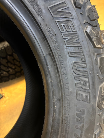 (KSL ONLY) 4 KUMHO ROAD VENTURE MT71 LT 35 12.5 20 125Q LRF 12PLY MUD TERRAIN TIRE 2262553