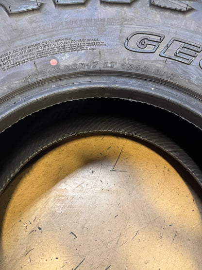 YOKOHAMA GEOLANDAR X-AT BSW LT 37 12.5 17 124Q 8PLY ALL TERRAIN TIRE 110116004
