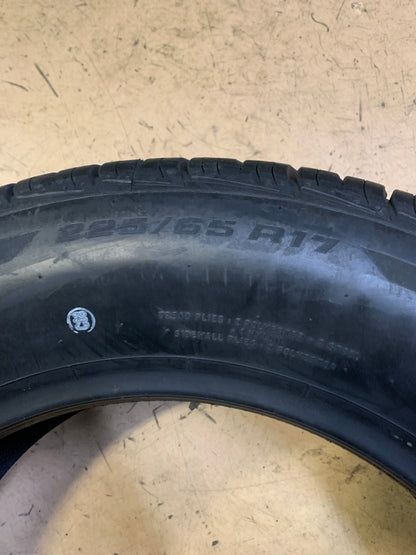 BFGOODRICH ADVANTAGE CONTROL BSW P 225 65 17 102H ALL SEASON TIRE 68173