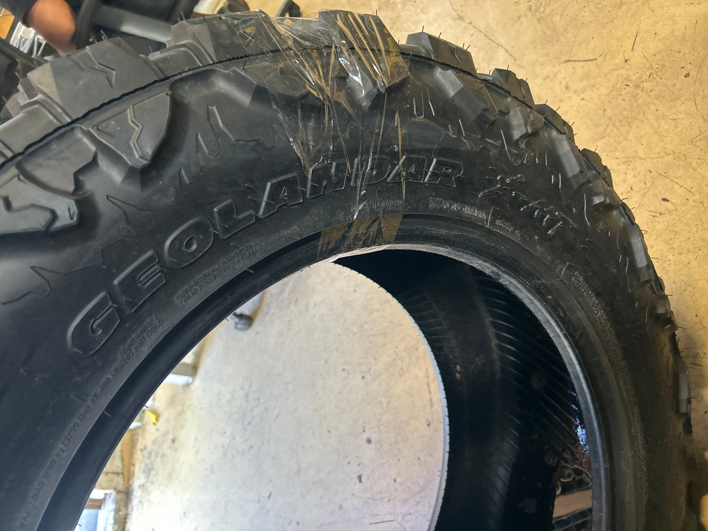 YOKOHAMA GEOLANDAR X-MT BSW LT 38 13.5 22 126Q 10PLY MUD TIRE 110155514