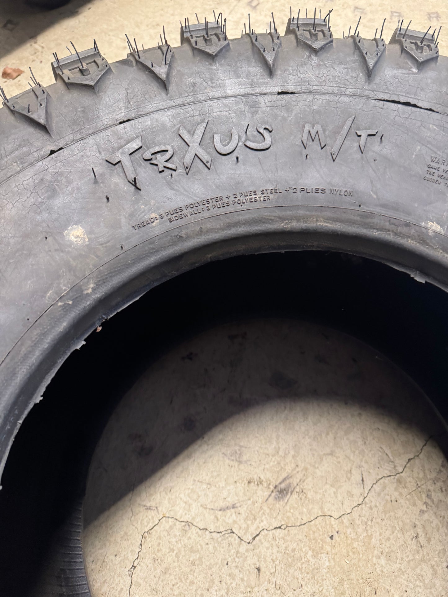 INTERCO RADIAL TRXUS M/T BSW LT 35 12.5 16.5 10PLY MUD TERRAIN TIRE RXM14R