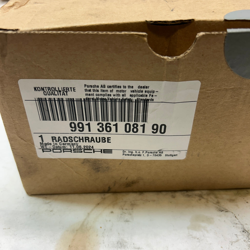 USED PORSCHE CENTER WHEEL LOCK 991 361 081 90