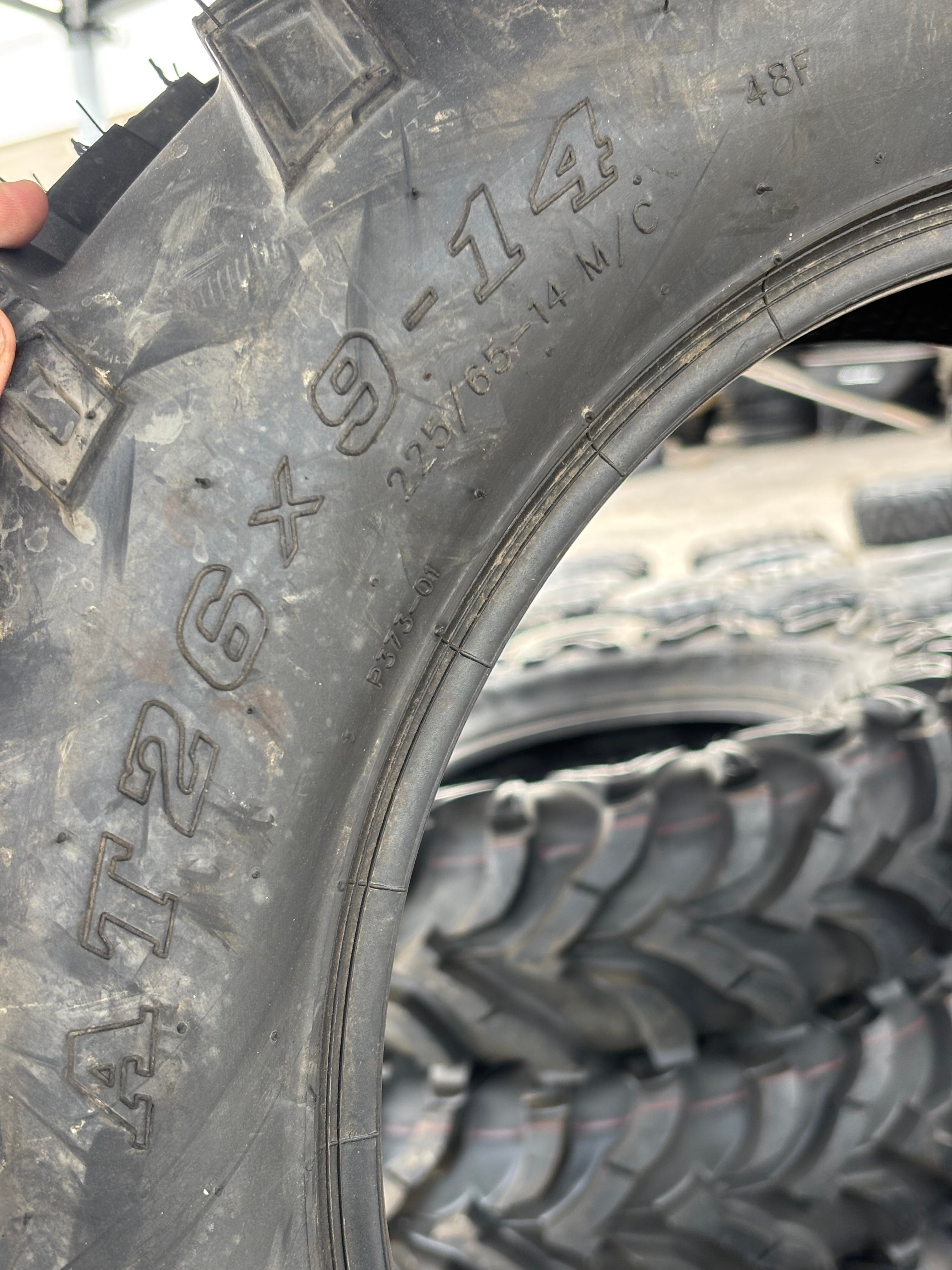 (KSL ONLY) 4 NOS WANDA P373 BSW P 26 9 14 48F 6PLY ATV/UTV TIRE 10305