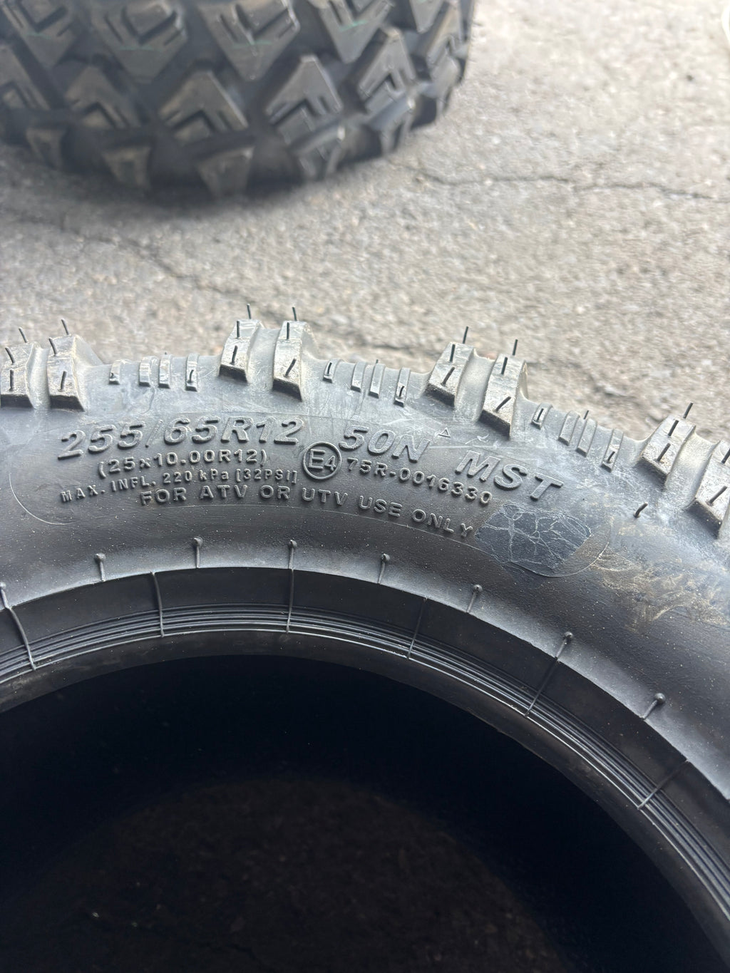 NOS CARLISLE VERSA TRAIL ATR BSW 25 10 12 50N 6PLY ATV/UTV TIRE 6P02711