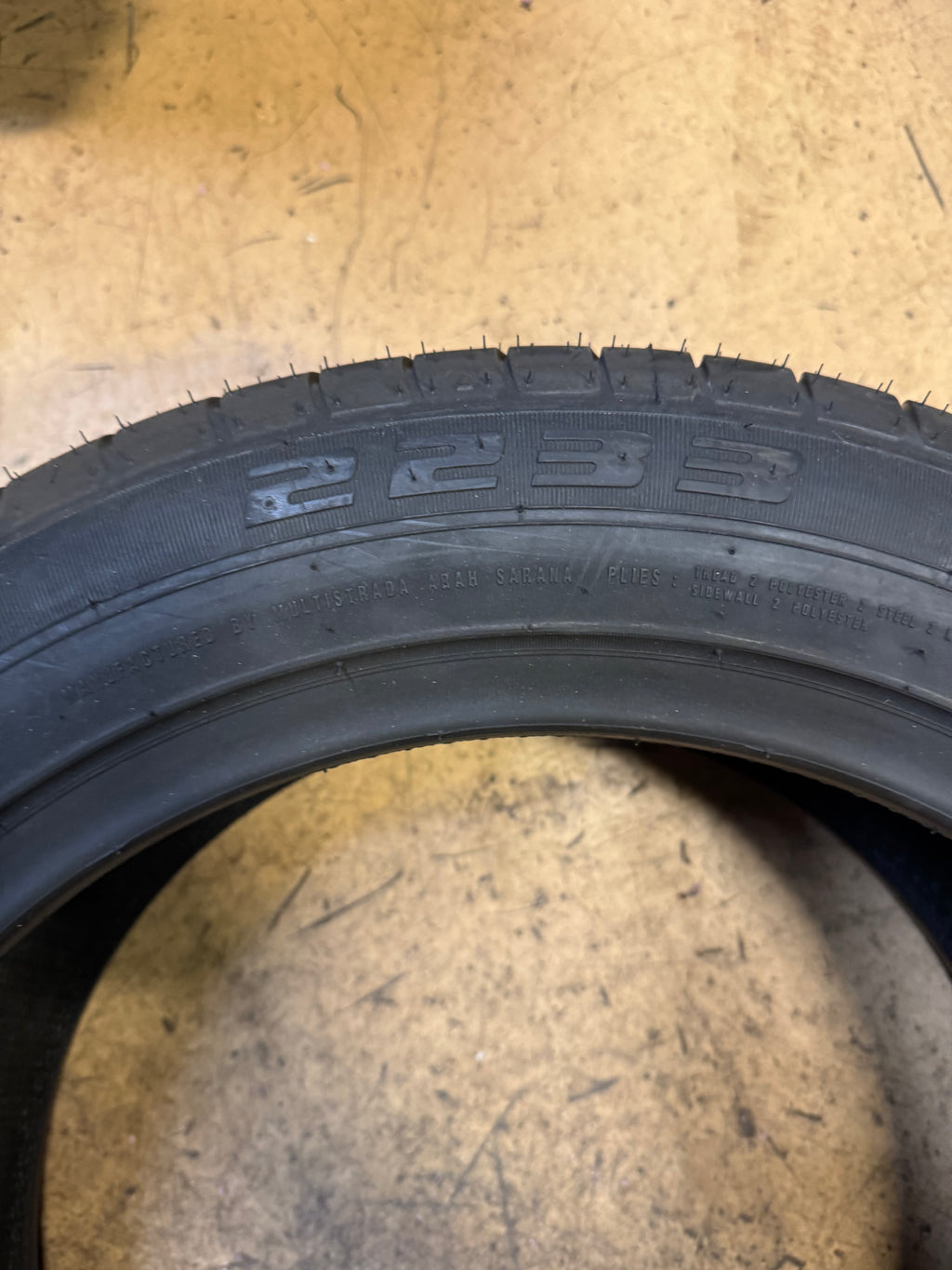 2 NOS ACHILLES 2233 BSW P 215 55 17 98W XL UHP SUMMER TIRE MAC215517