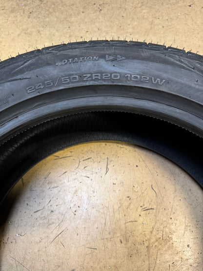 2 NOS ACHILLES ATR SPORT 2 BSW P 245 50 20 102W UHP SUMMER TIRE MAB245020