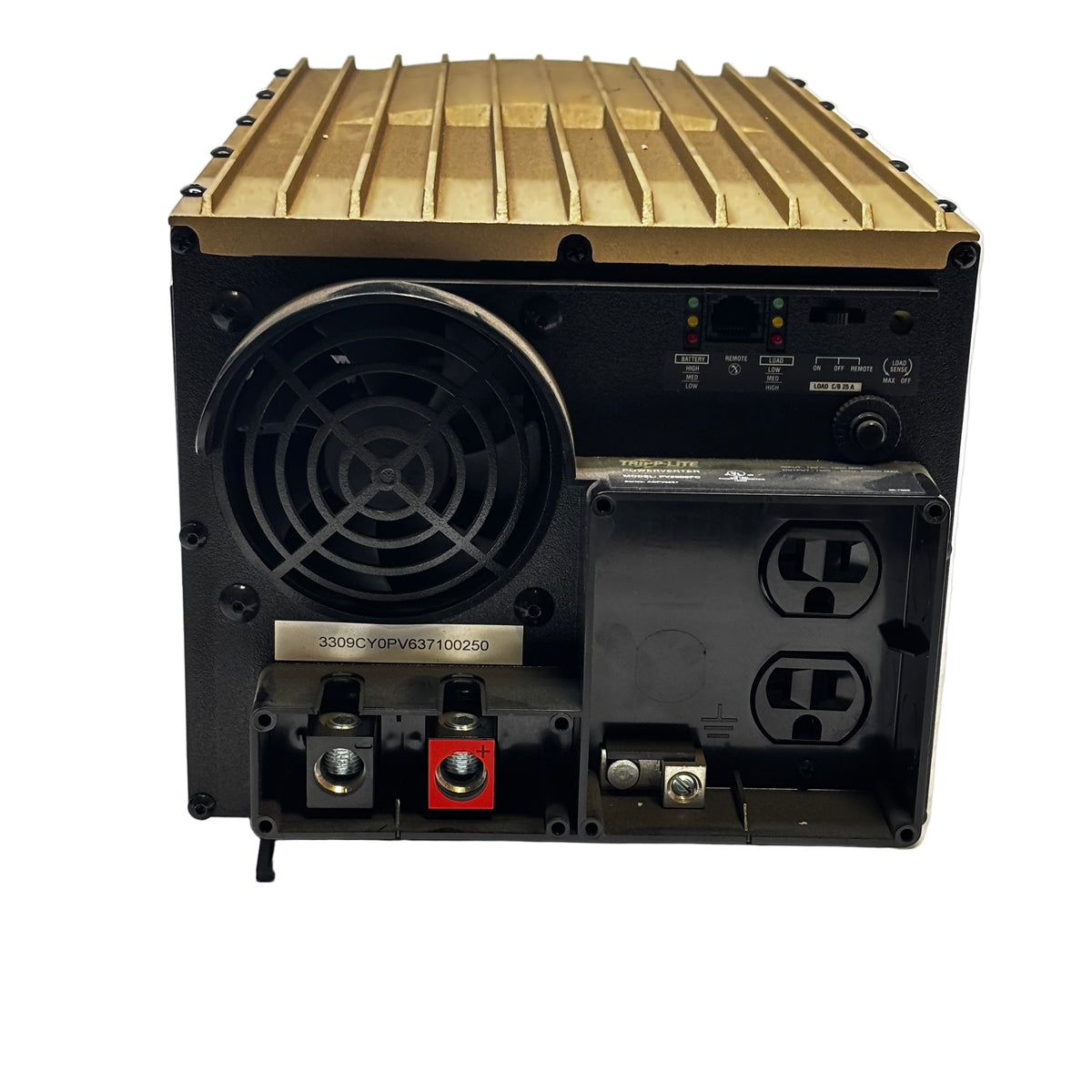 TRIPP LITE PV2000FC POWERVERTER PLUS 2000W INDUSTRIAL STRENGTH INVERTER 2 5-15R