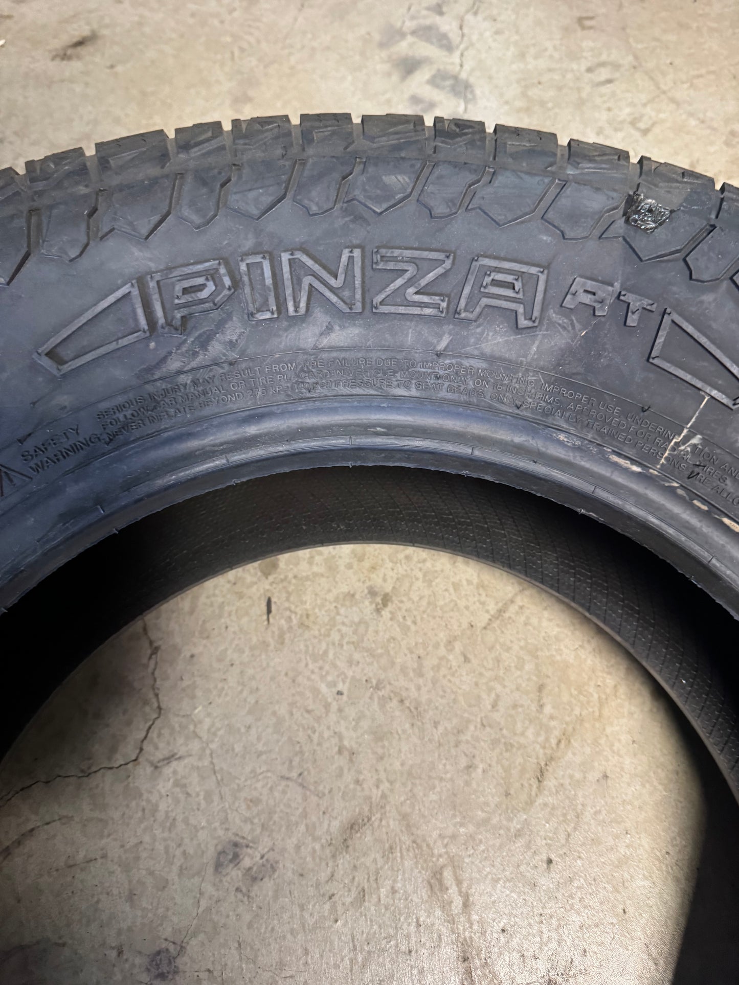 NOS VREDESTEIN PINZA AT BSW P 245 75 16 115T XL ALL TERRAIN TIRE 8714692923920