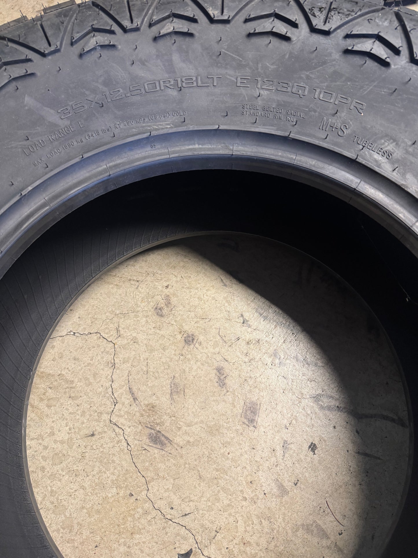 HAIDA HD878 R/T BSW LT 35 12.5 18 123Q 10PLY RUGGED TERRAIN TIRE 30017155