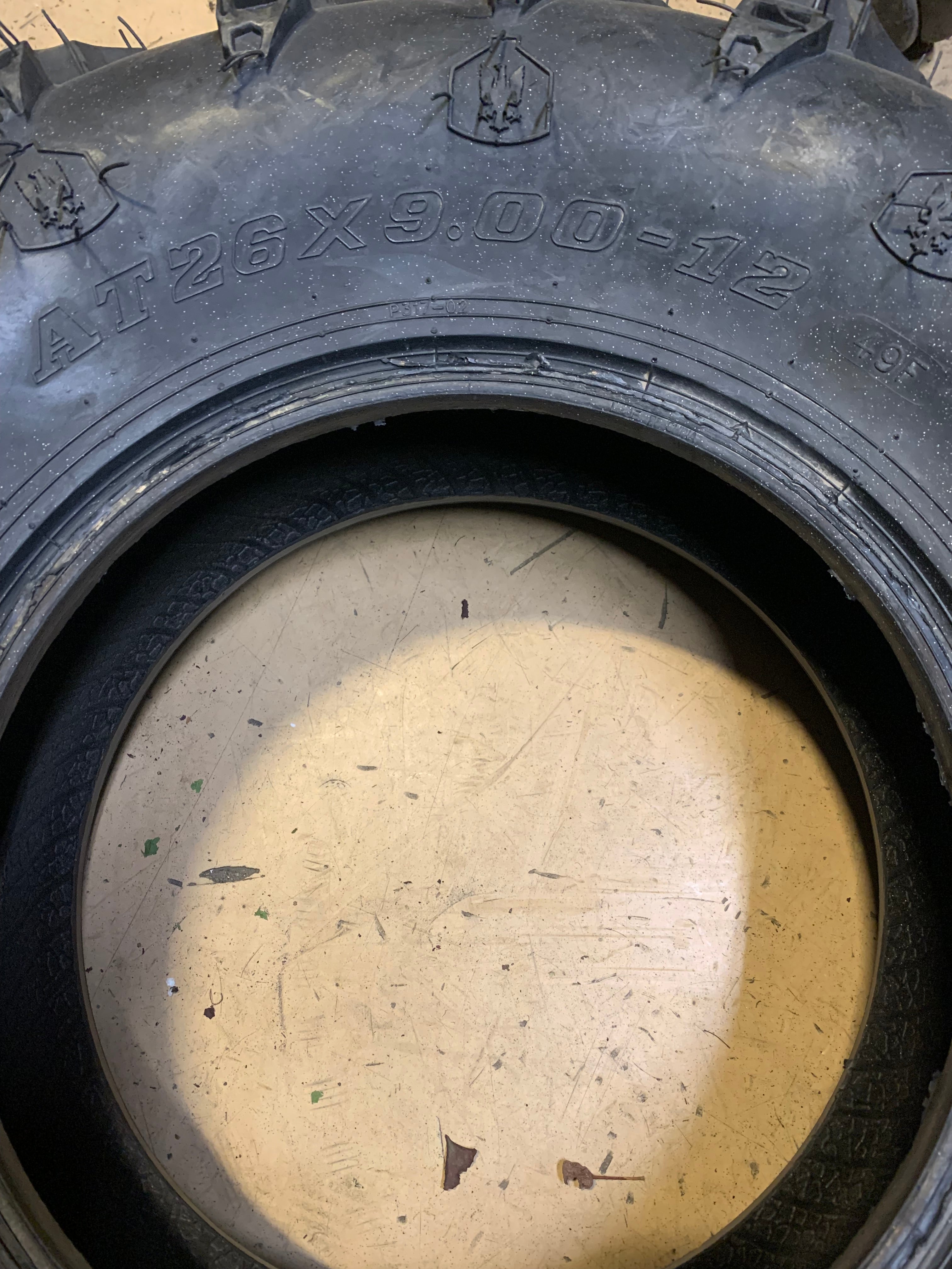 NOS INTERCO SWAMP LITE  BSW AT 26 9 12 49F 6PLY ATV/UTV TIRE SWL67