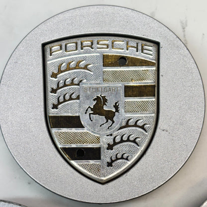 3 USED GENUINE PORSCHE 991 CAYENNE PANAMERA BOXSTER  CENTER CAPS 7L5601149