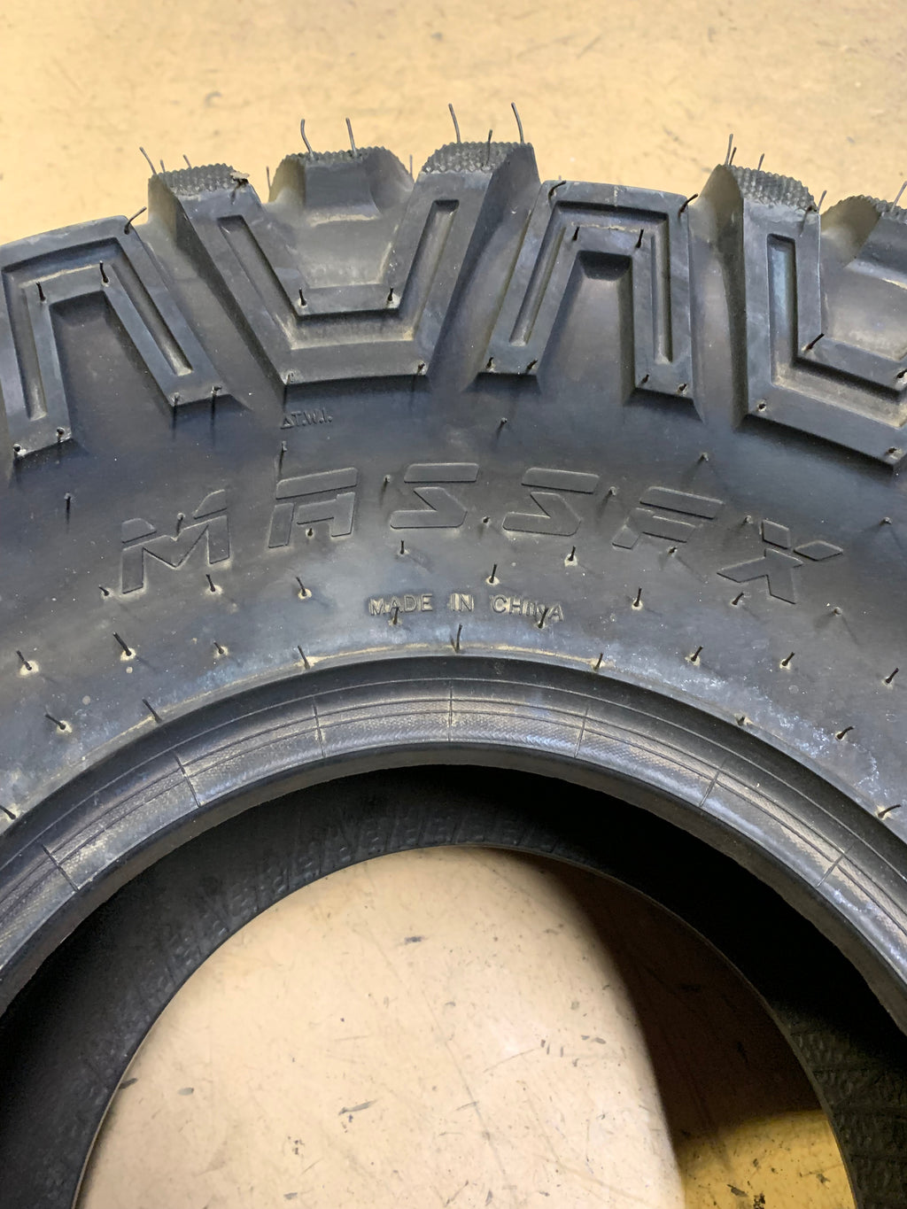 MASSFX BLOCK TREAD BSW AT 25 11 10 53F 6PLY ATV/UTV TIRE MBT151110