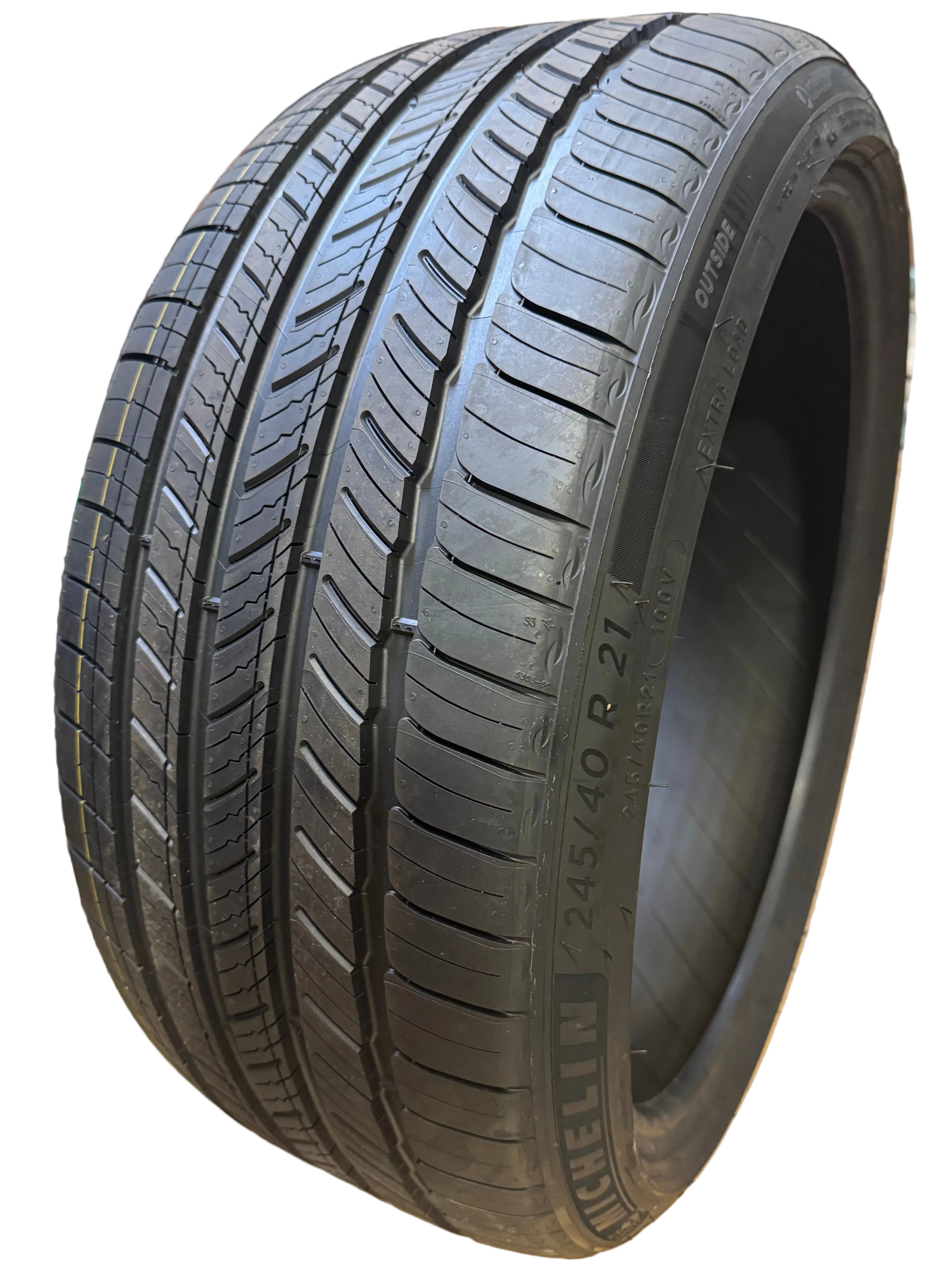 2 MICHELIN PRIMACY TOUR A/S (GOE) BSW P 245 40 21 100V XL ALL SEASON TIRE 06321