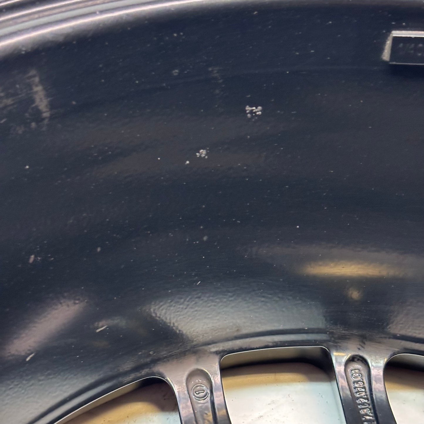 4 USED PORSCHE STAGGERED WHEEL SET F-17X6.5 ET 55 R- 17X12 ET 50 98736212601 98736212206