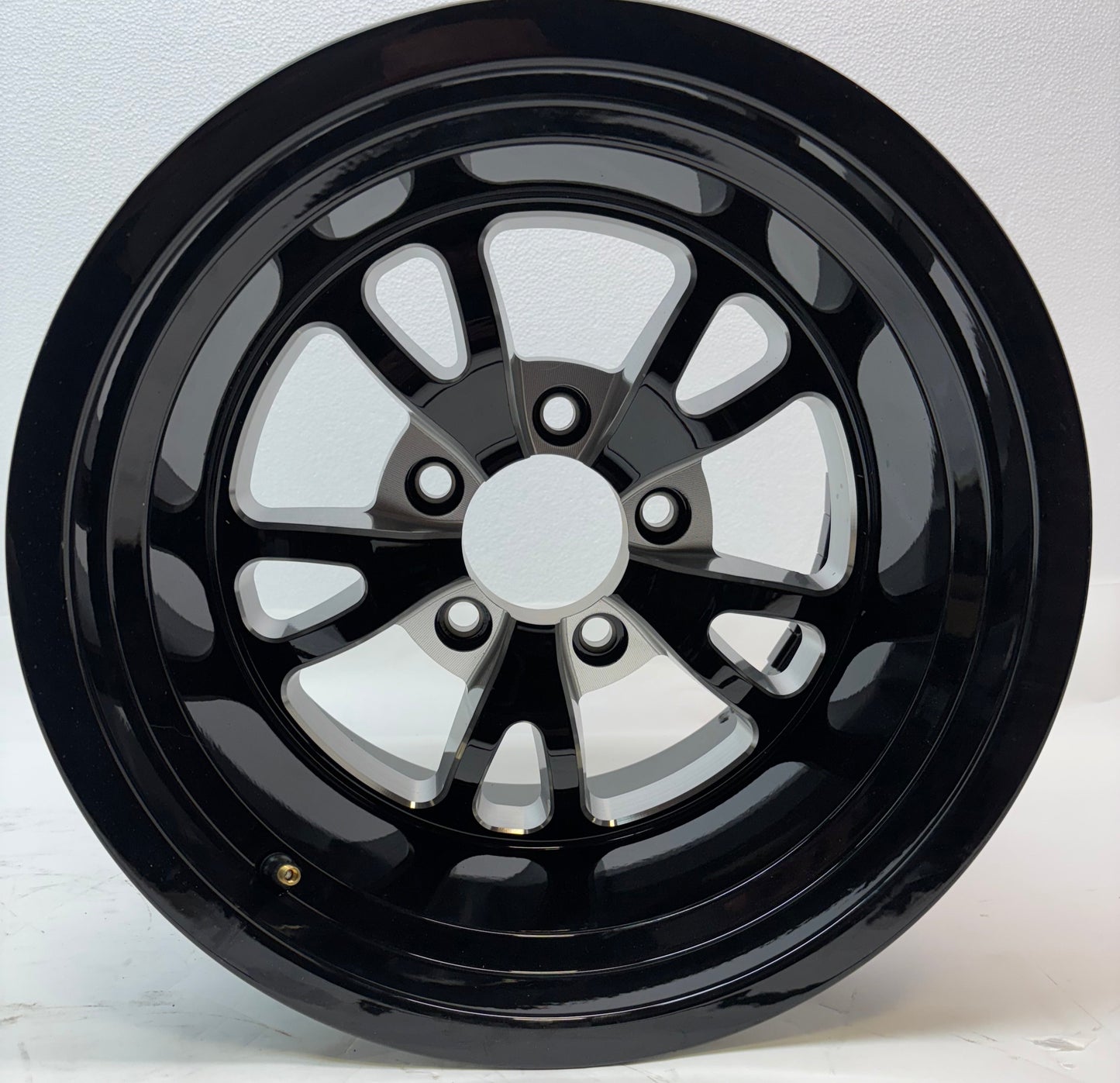 VISION 149 PATRIOT GLOSS BLACK MILLED WHEEL 15X10 5X4.75 ET -25 149-5161B-25