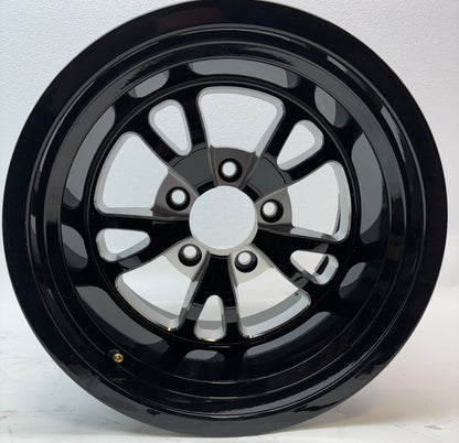VISION 149 PATRIOT GLOSS BLACK MILLED WHEEL 15X10 5X4.75 ET -25 149-5161B-25