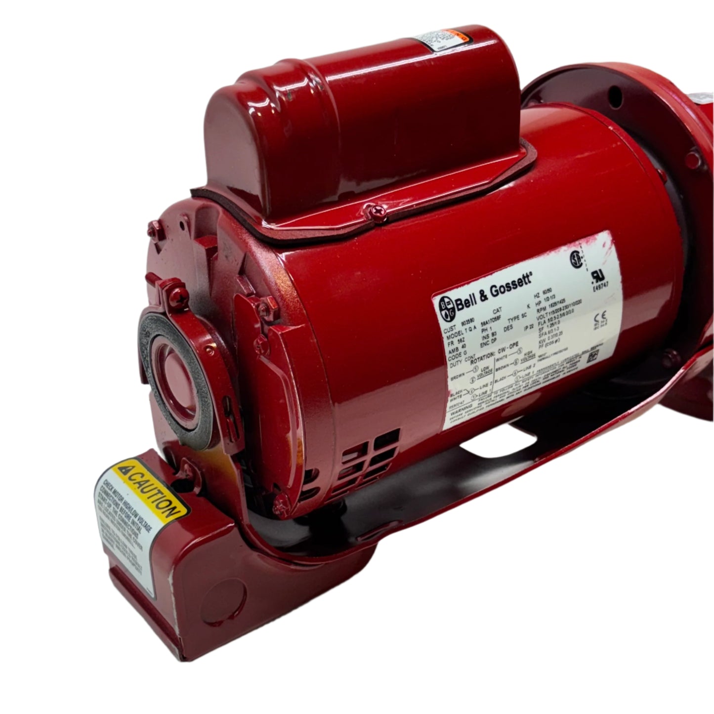 BELL AND GOSSETT SERIES 60 PUMP 610S 1/2HP 610S 2X5-1/4 MAINTANACE FREE PUMP 172717LF