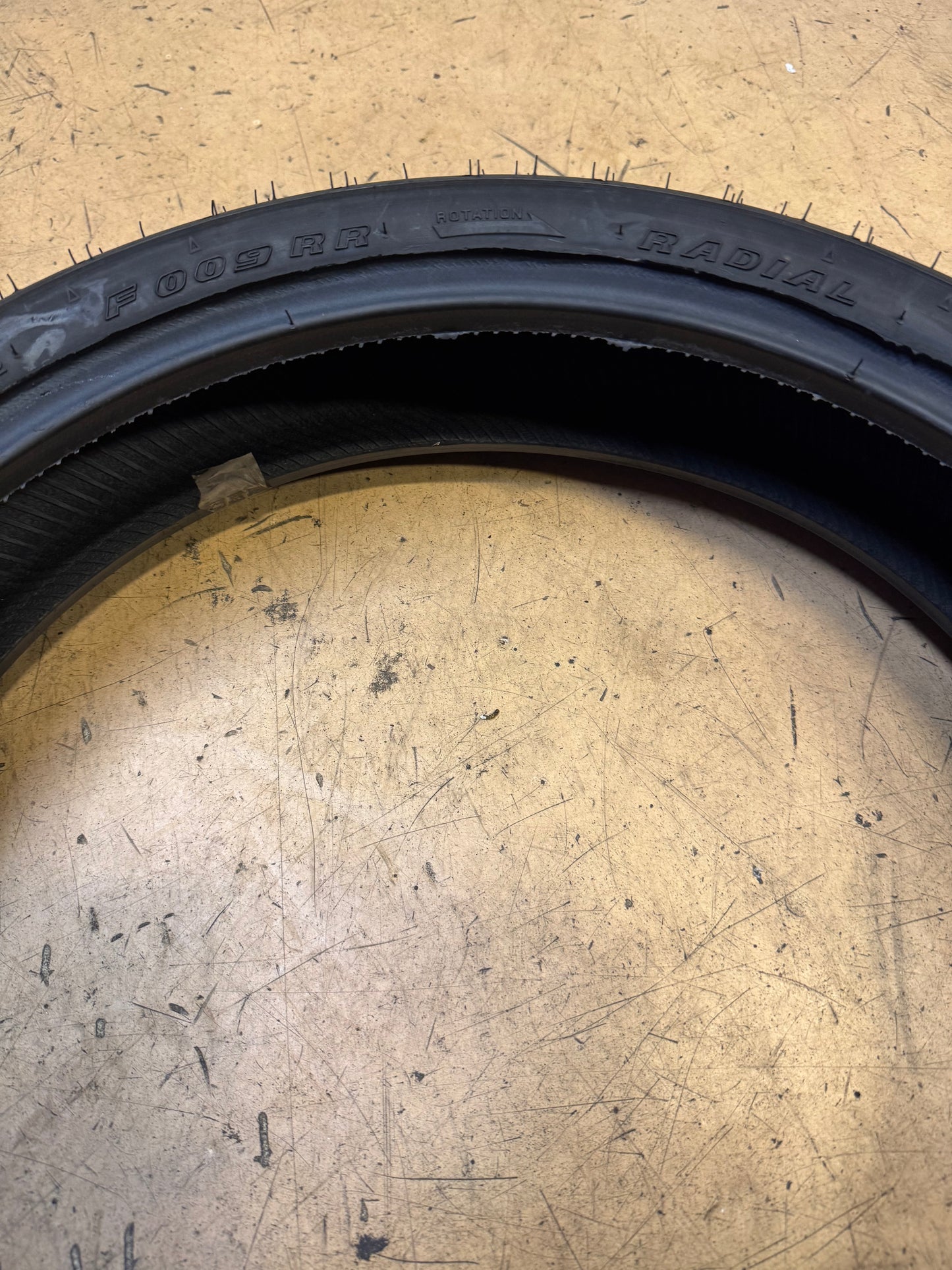 SHINKO 009 RAVEN RADIAL BSW 120 60 17 55W FRONT MOTORCYCLE TIRE 874040