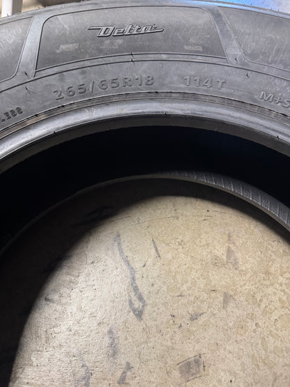 DELTA SIERRADIAL HT PLUS BSW P 265 65 18 114T ALL SEASON TIRE DHT56