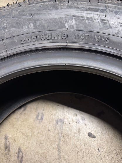 MILESTAR PATAGONIA A/T R BSW P 265 65 18 114T ALL TERRAIN TIRE 24651004