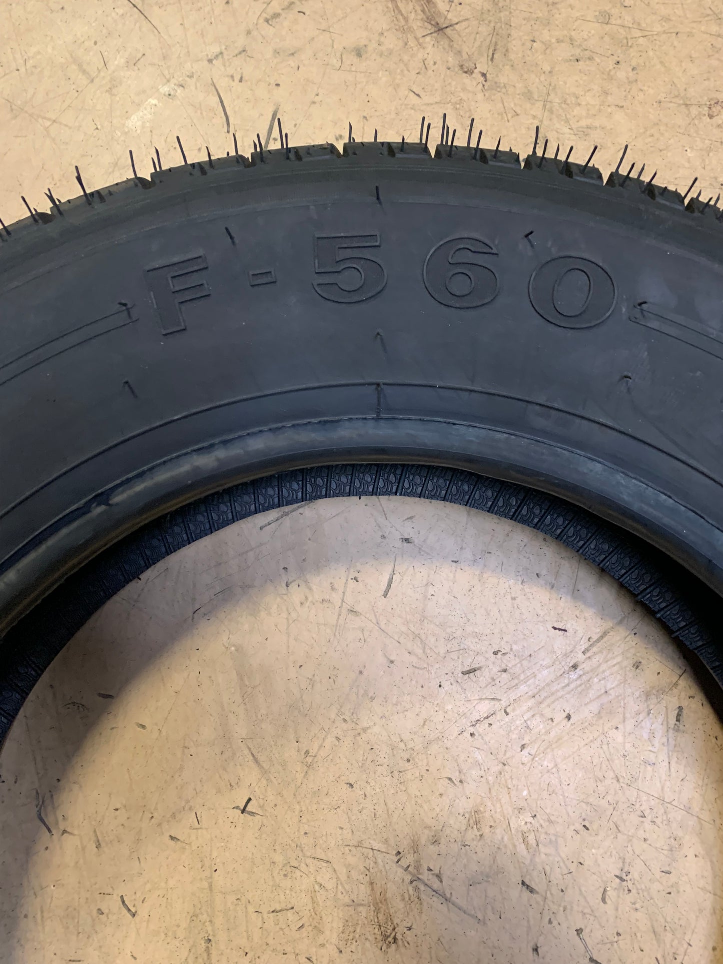 FIRESTONE F-560 BSW 165 15 86S COKER TIRE 568741