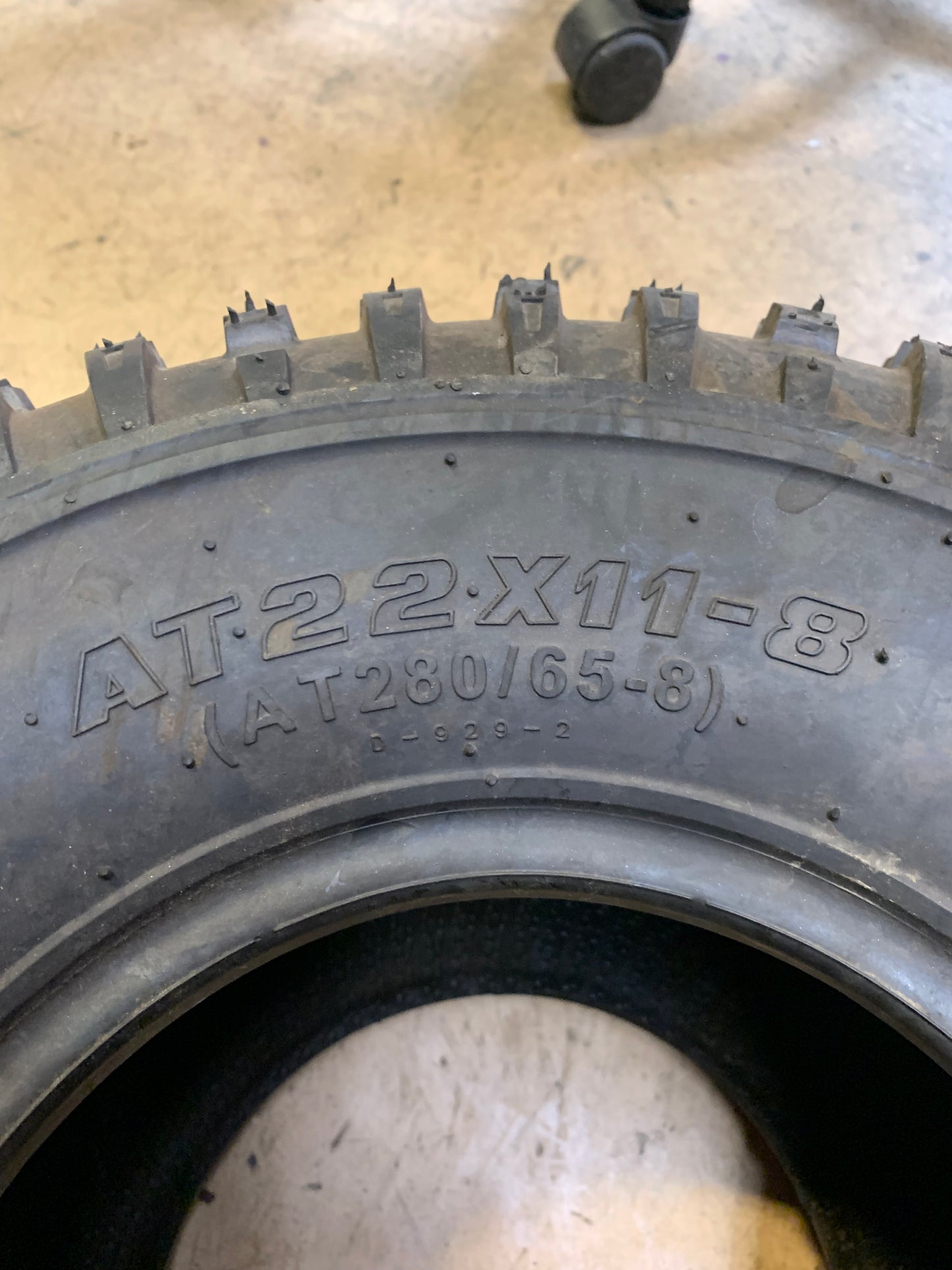 FREE COUNTRY D929 BSW AT 22 11 8 43F 4PLY ATV/UTV TIRE 22118