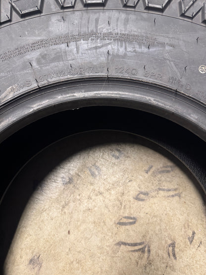 FURY COUNTRY HUNTER R/T BSW LT 37 12.5 17 124Q 8PLY RUGGED TERRAIN TIRE RT37125017A
