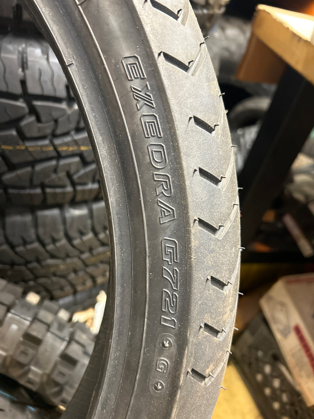 BRIDGESTONE EXEDRA G721 BSW 120 70 21 62H FRONT MOTORCYCLE TIRE 2211