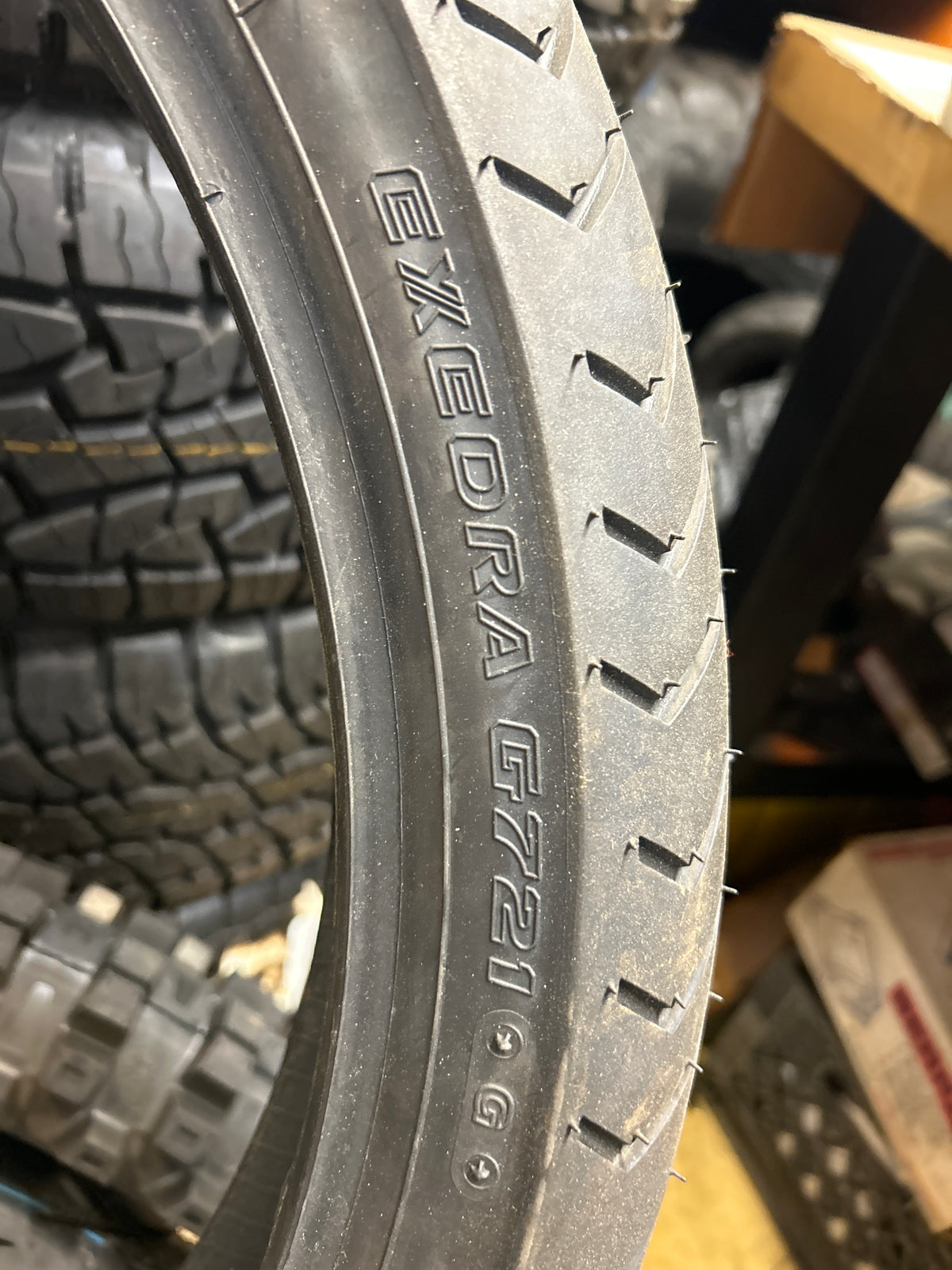 BRIDGESTONE EXEDRA G721 BSW 120 70 21 62H FRONT MOTORCYCLE TIRE 2211