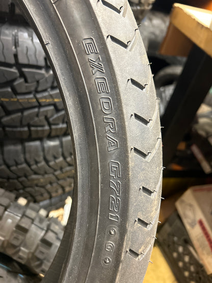 BRIDGESTONE EXEDRA G721 BSW 120 70 21 62H FRONT MOTORCYCLE TIRE 2211