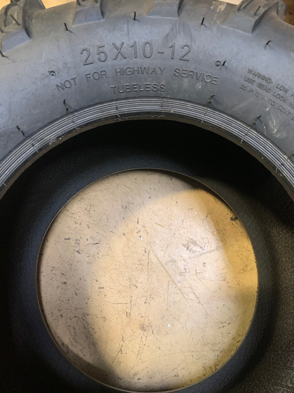 ITP MUD LITE BSW AT 25 10 12 6PLY ATV/UTV TIRE 56A321