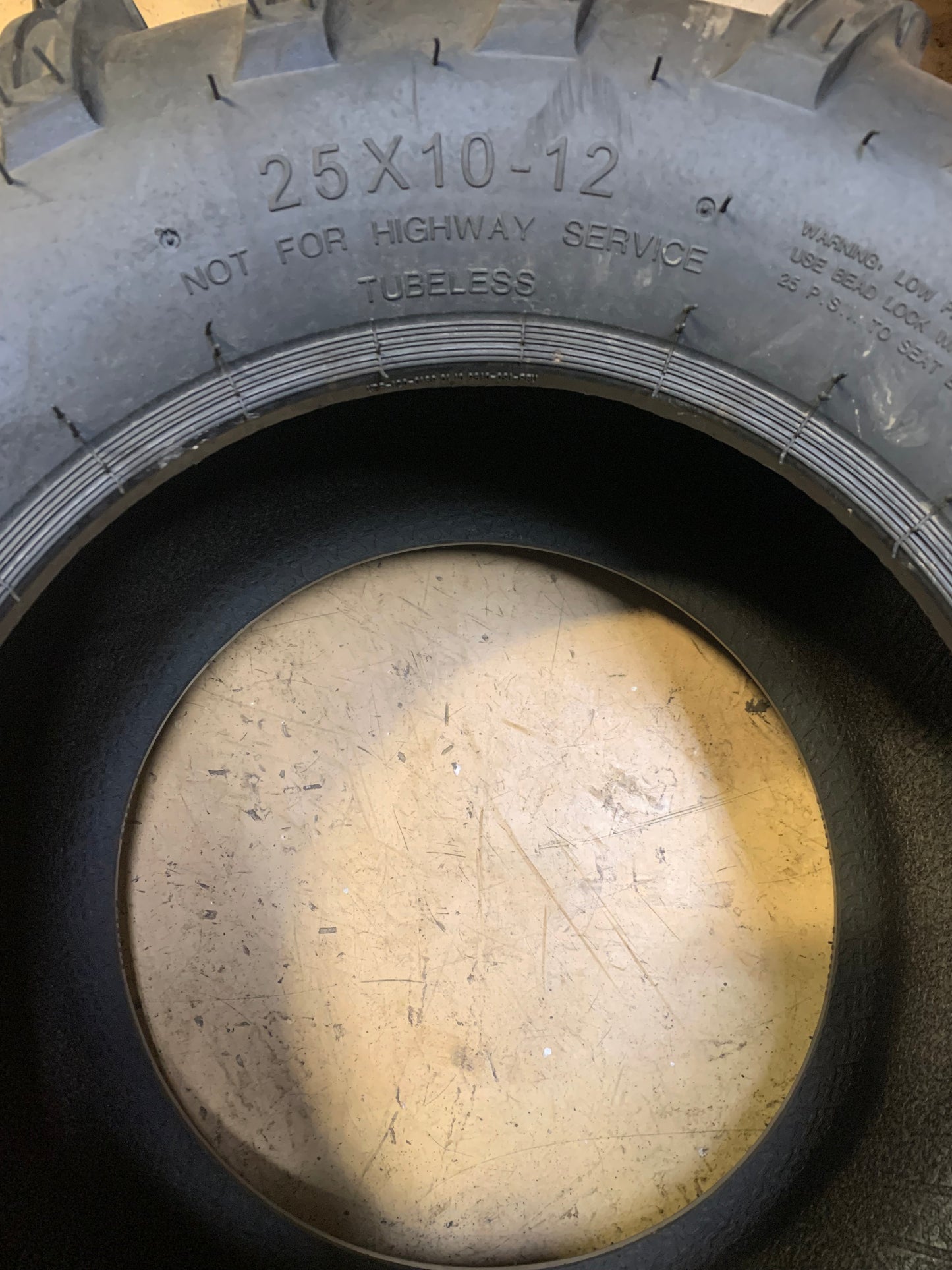 ITP MUD LITE BSW AT 25 10 12 6PLY ATV/UTV TIRE 56A321