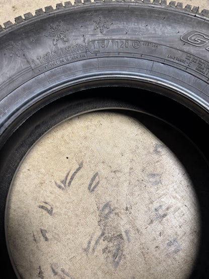 NOS MASTERCRAFT GLACIER MSR BSW LT 225 75 16 115/112Q 10PLY WINTER TIRE 175112011