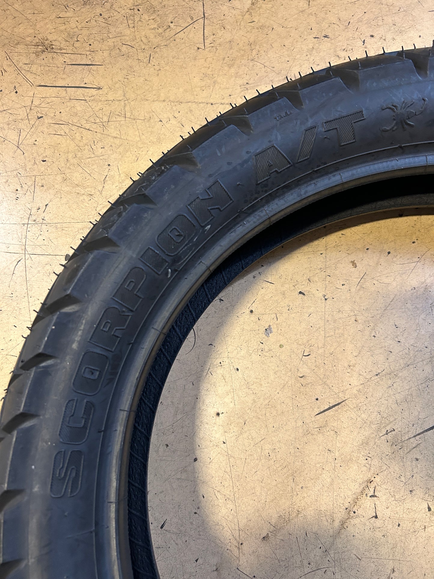 NOS PIRELLI MT90 SCORPION A/T BSW 140 80 18 70S REAR MOTORCYCLE TIRE 1017100