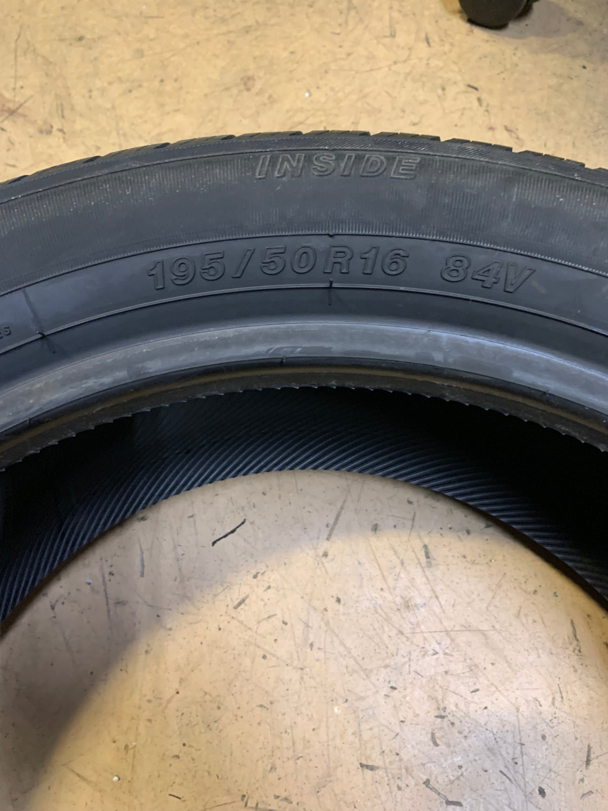 4 YOKOHAMA AVID ASCEND GT BSW P 195 50 16 84V ALL SEASON TIRE 110132709