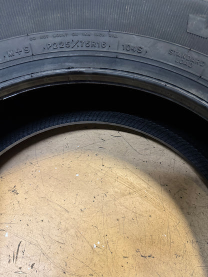 GOODYEAR WRANGLER ST BSW P 225 75 16 104S ALL SEASON TIRE 773017415