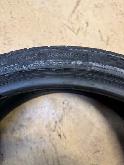 2 MICHELIN PILOT SPORT 4S BSW P 255 30 21 93Y XL UHP SUMMER TIRE 24541